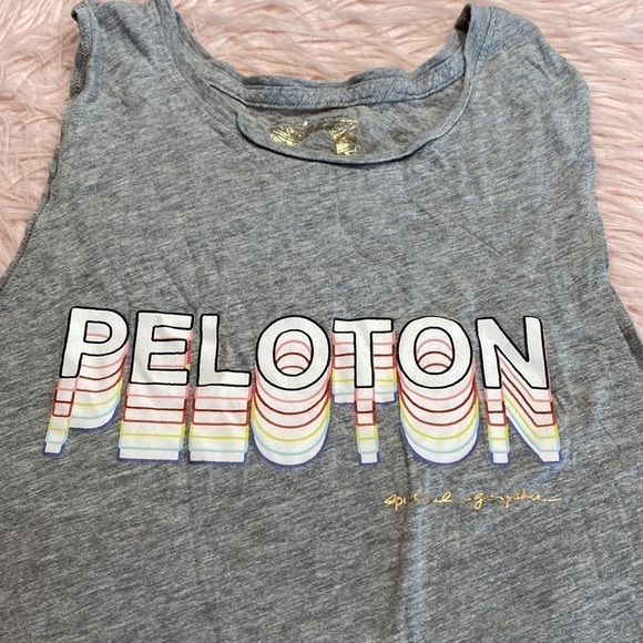 DONATING 11/1 Spiritual Gangster Peloton Grey Muscle Tee sz M - Picture 5 of 10